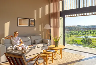 Minthis Resort Executive Suite Wohnzimmer