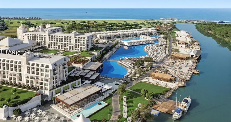 Titanic Deluxe Golf Belek, Luftaufnahme