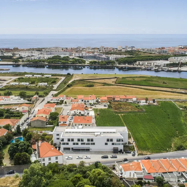 Villa C Hotel Luftansicht